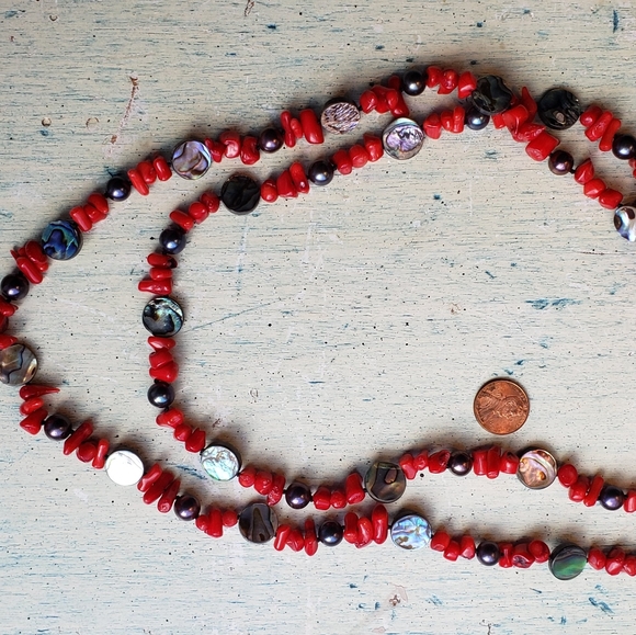 Red jasper Necklace - Picture 2 of 4